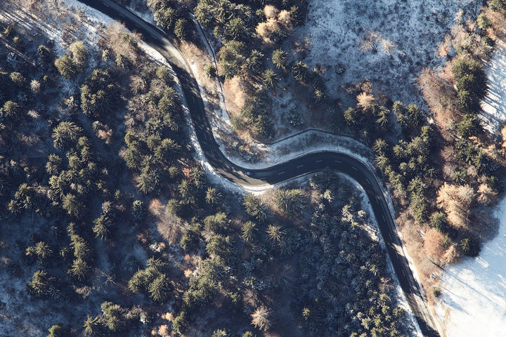 Schweiz - Ballonfahrt durch Graubünden