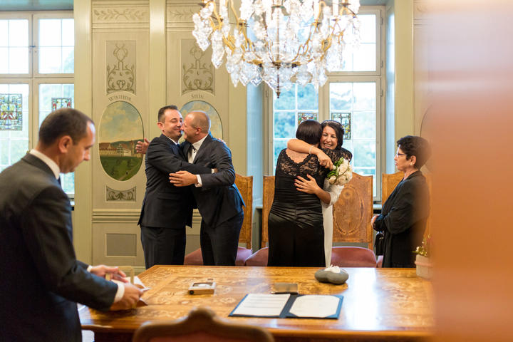 Hochzeit Samja und Sirio