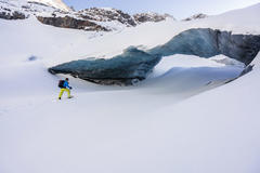 Schweiz - Engadin Pontresina Gletscherhöhle