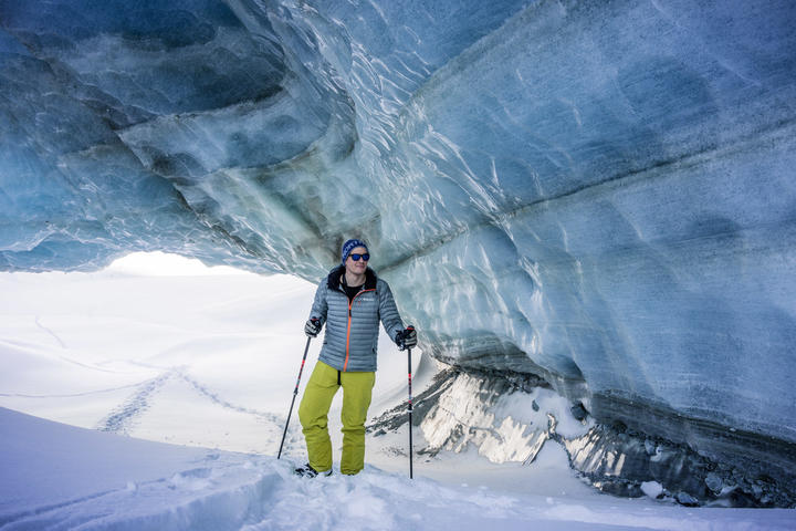 Schweiz - Engadin Pontresina Gletscherhöhle