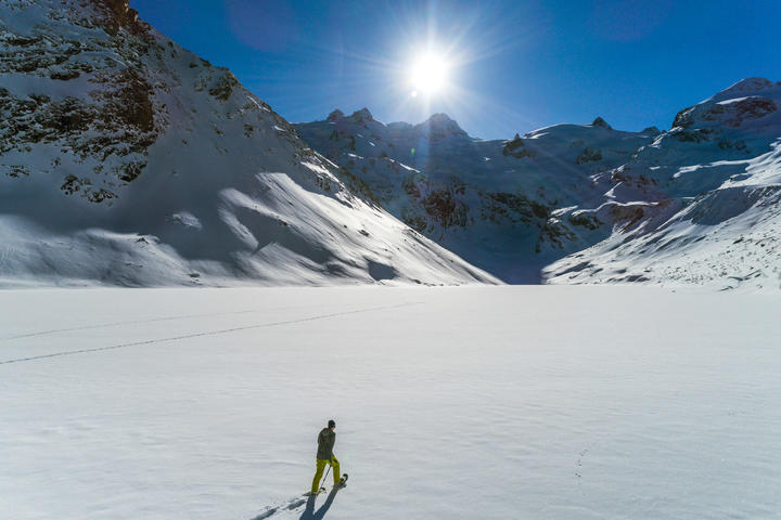 Schweiz - Engadin Pontresina Gletscherhöhle
