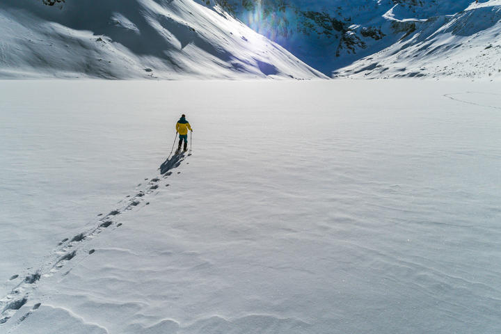 Schweiz - Engadin Pontresina Gletscherhöhle