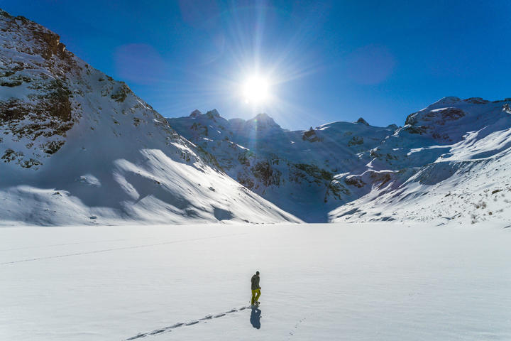 Schweiz - Engadin Pontresina Gletscherhöhle